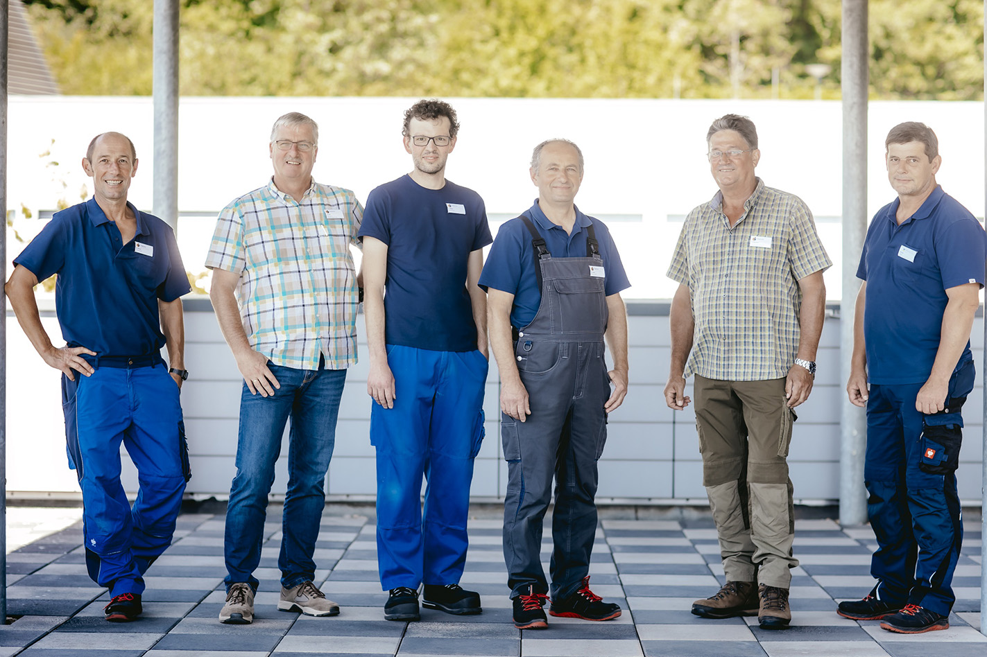 Mitarbeiter der Technik